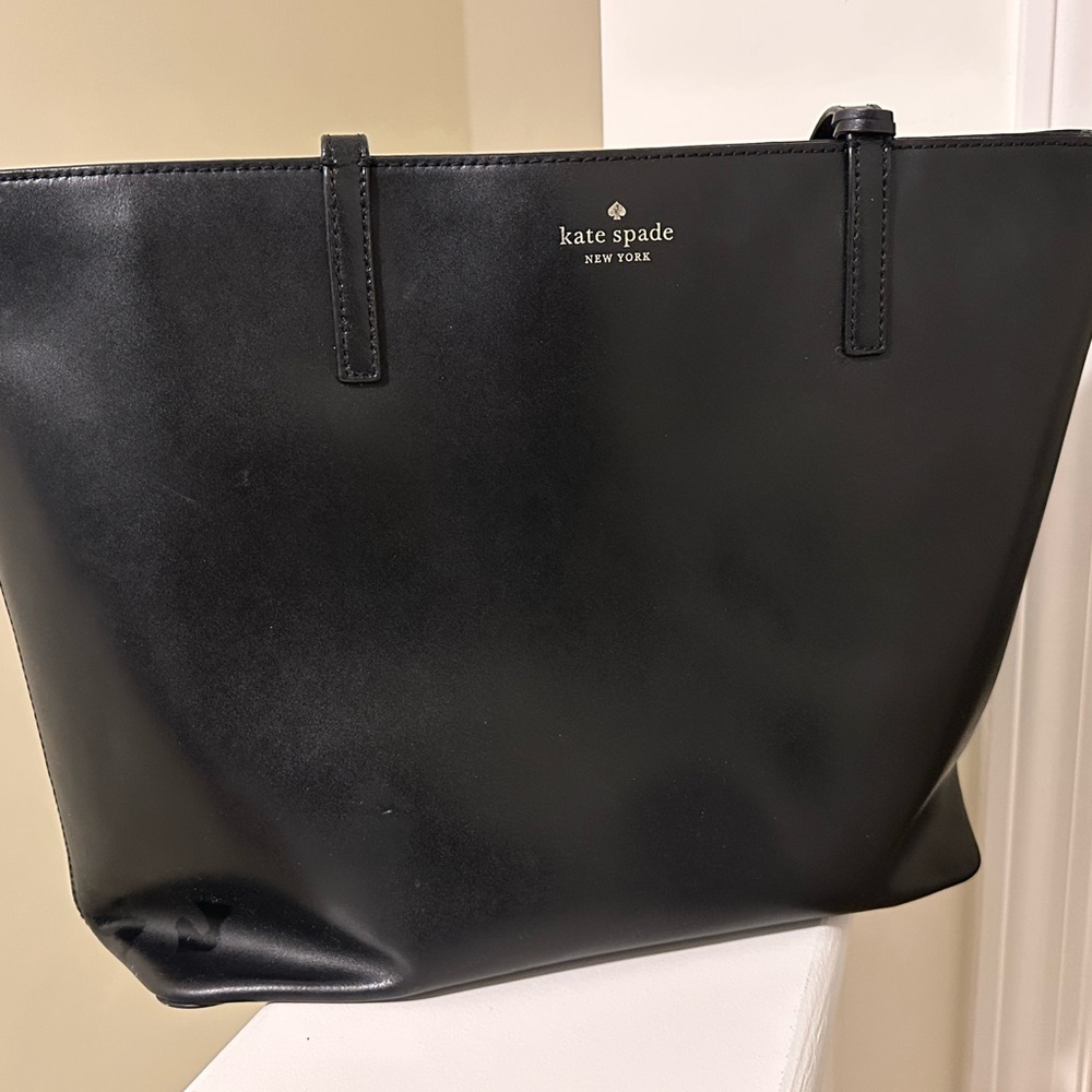 Kate Spade Black Fabric Lined Handbag
